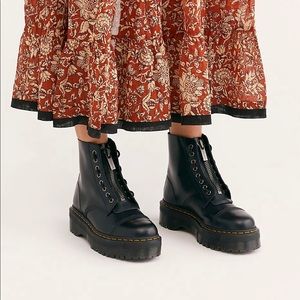 Dr.Martens Sinclair zip leather boots